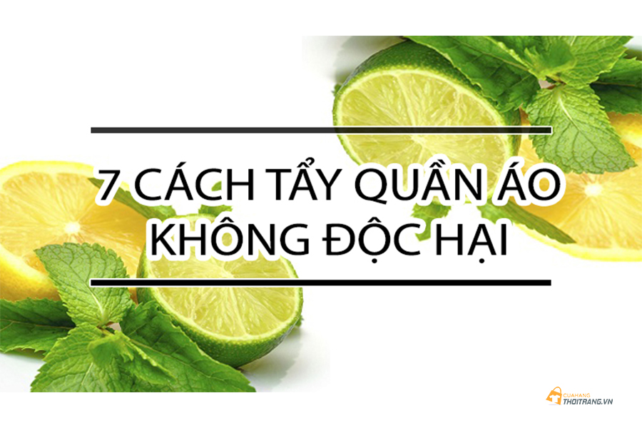 Mẹo hay giúp tẩy trắng quần áo không tốn 1 đồng